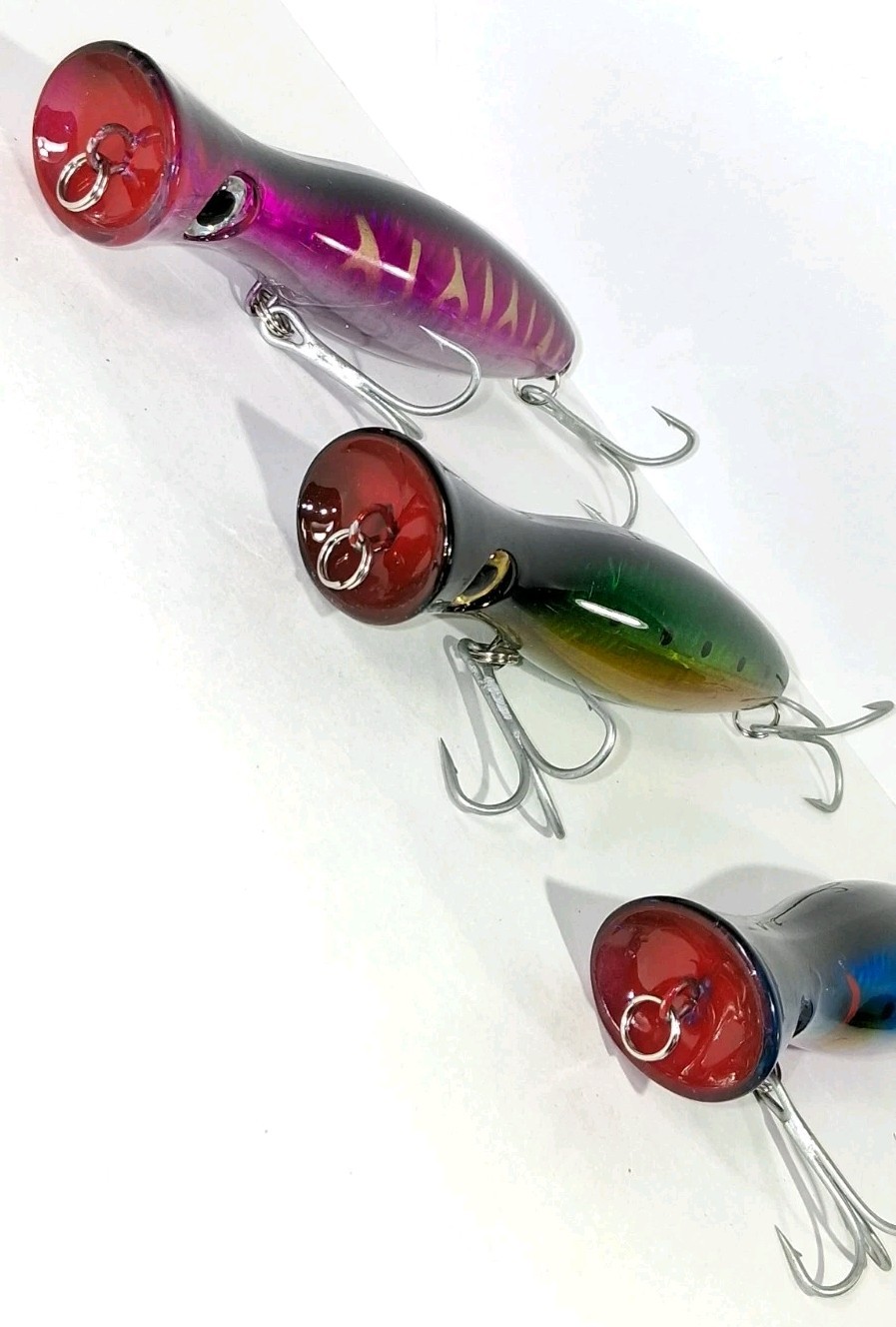 Heavy Duty Saltwater Topwater Tuna Poppers Fishing Lure 5"in - Image 11