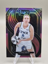 2025 Panini Select WNBA Alanna Smith Purple Pink Prizms /99 Premier Lynx Wings