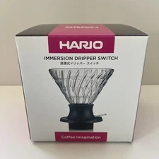 Hario Coffee Immersion Dripper Switch Black SSD-360 360ml Made In Japan New