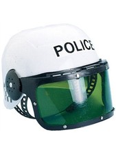 New Child Costume Police Motorcycle Cop Helmet Visor
