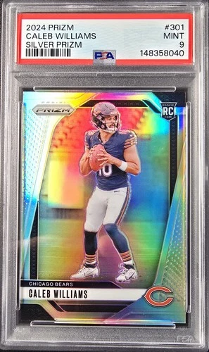 2024 Panini Prizm - Rookies Caleb Williams #301 Silver Prizm (RC)