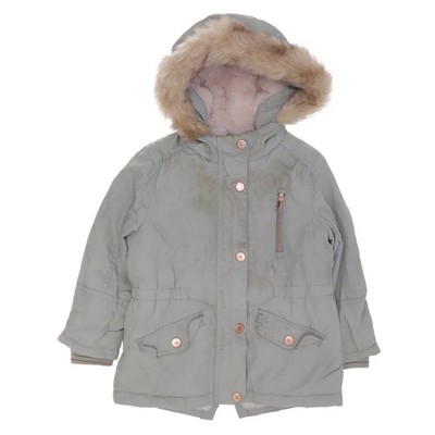Next, Parka, Mädchen, Größe: 98/104, Grün, Acryl/Polyamid/Polyester #BrI