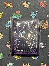 65 Ct Mimikyu Paldean Fates ETB Pokemon Card Sleeves New Sealed