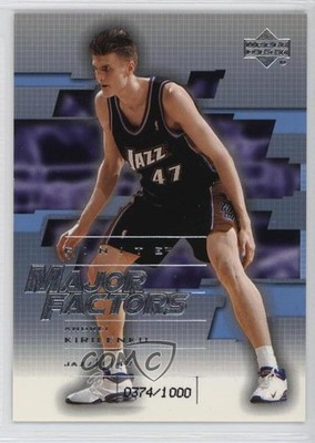 2003-04 Upper Deck Finite Major Factors 374/1000 Andrei Kirilenko #246 0q3