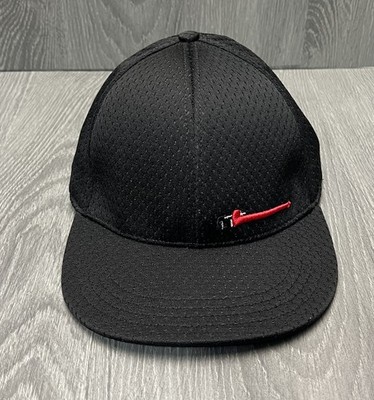 UNIONWEAR Baseball Cap Hat Black Mesh Flat Brim Union Made in USA Workers United