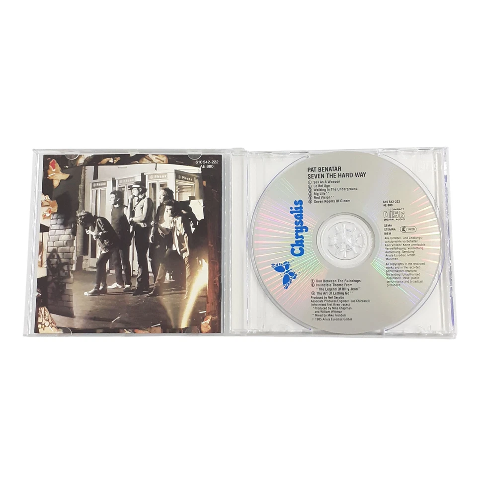 Pat Benatar - Seven the Hard Way - 1985 -CD - Zustand sehr gut - Bild 3 von 4