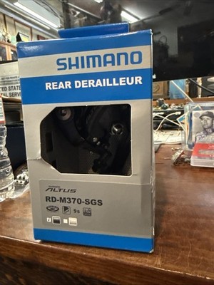 Shimano Altus RD-M370-SGS 9-Speed Rear Derailleur New in Box [ssg]