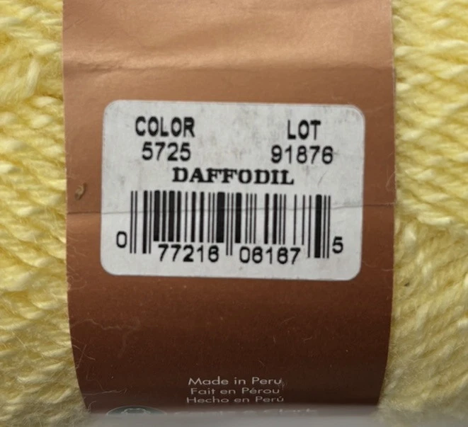 Moda Dea Cherish Yarn "Daffodil" 1 Skein #2025 - Image 3 of 4