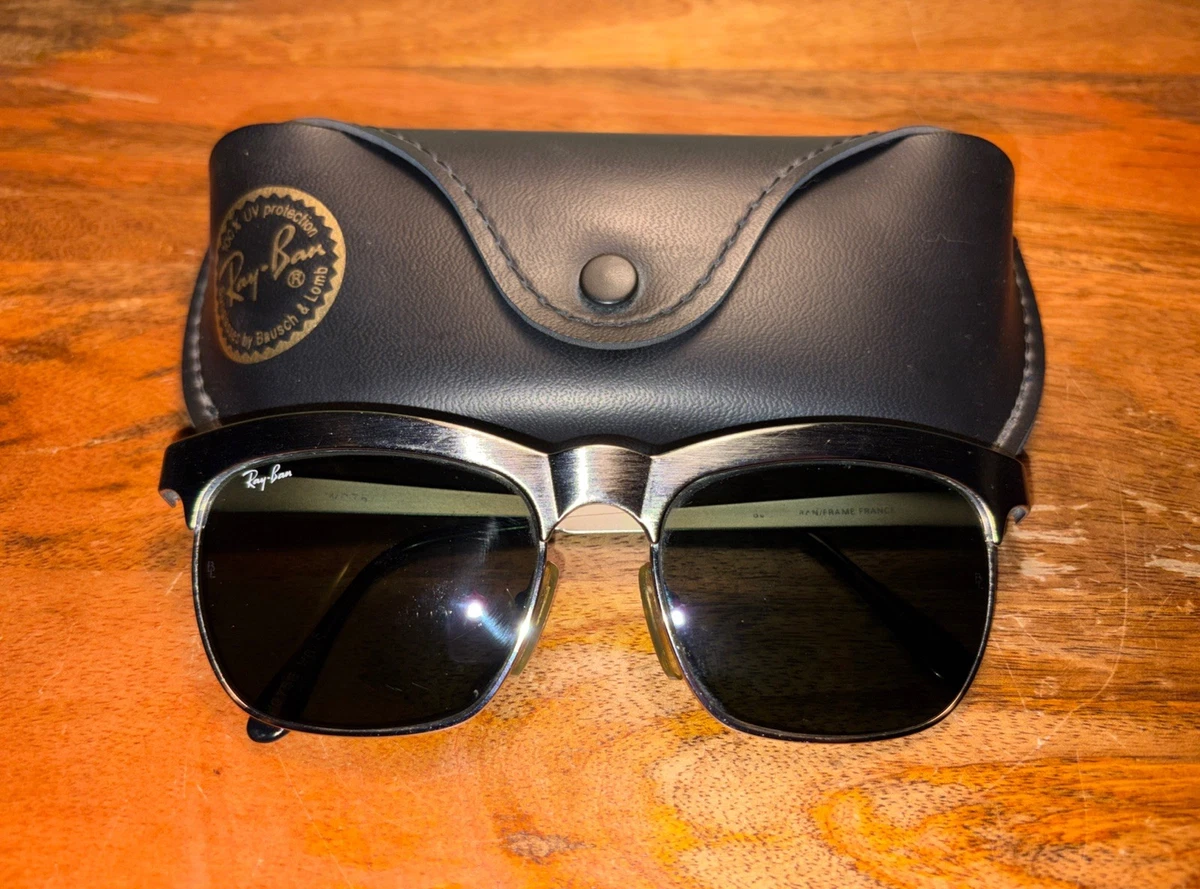 Ray-Ban Gunmetal Vintage Sunglasses for sale | eBay