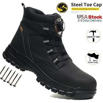 Safety Shoes Men Work Steel Toe Industrial Boots Indestructible Protective Shoes