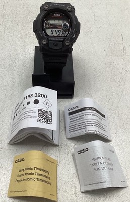 Casio G-Shock GW7900  Men's Solar Digital Watch With Black Resin Strap, New