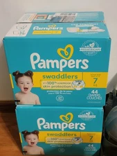 Pampers Swaddlers Active Baby Diapers Super Pack - Size 7 - 44ct
