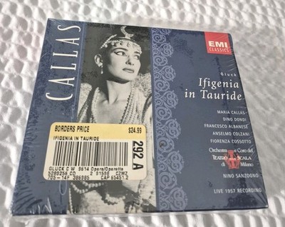 GLUCK- IFIGENIA IN TAURIDE- CALLAS- SANZOGNO - LIVE LA SCALA NEW SEALED 2 CD SET