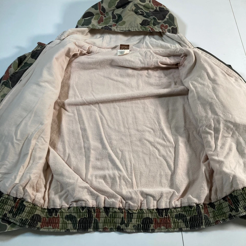 Vintage Walls Camo Jacket M Shooting Game Duck Frog Pouch Hunting Hiking 90s Y2K - Image 3 of 4