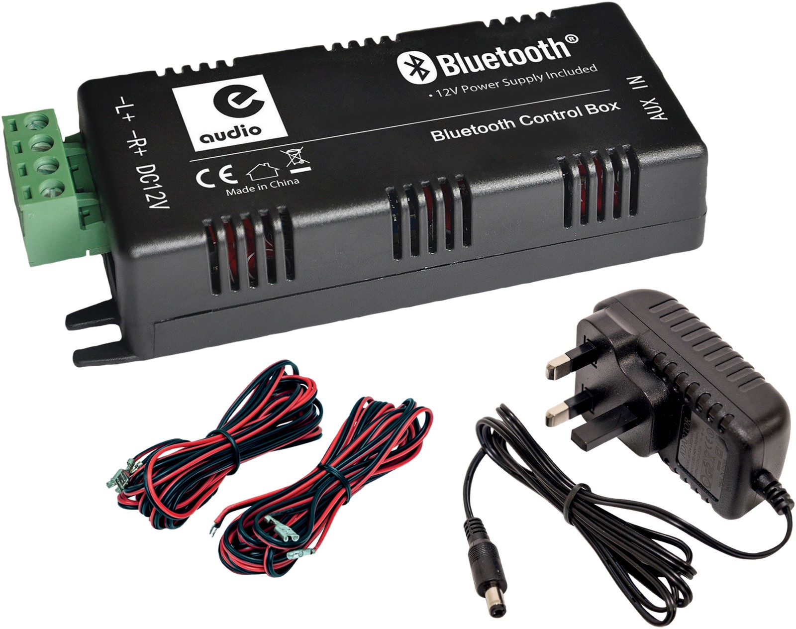 Stereo Audio Amplifier 2 x 15W with Aux Input e-audio