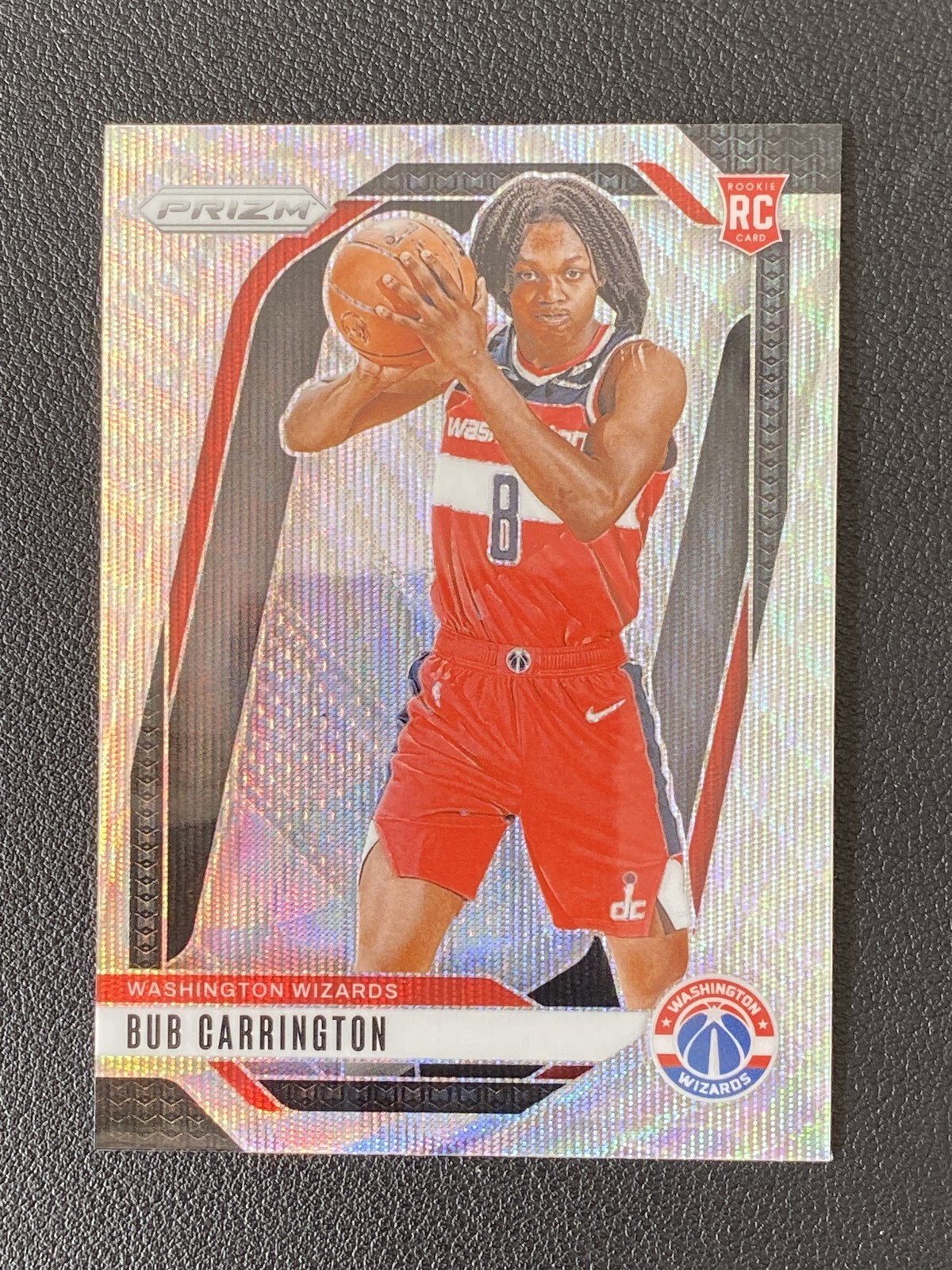 Bub Carrington 2024-25 Panini Prizm Silver Wave #244