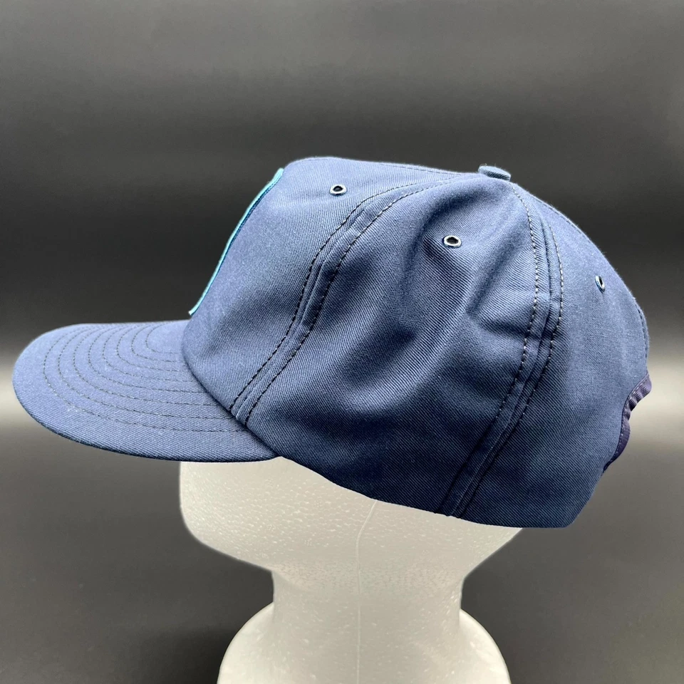 ADT Security Systems Parche Sombrero Para Hombre Azul Cintas Snapback Bordado Ajustable Foto 2 de 4