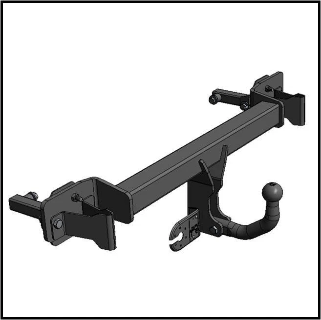 E46 clearance tow bar