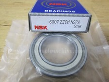 6007ZZ NSK Deep Groove Ball Bearing 35x62x14mm