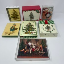 Christmas Greeting Cards Lot, with Envelopes, Mixed Lot of 73