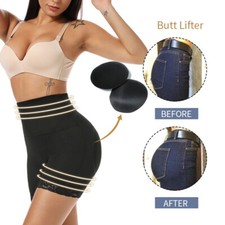 WOMEN FAJAS COLOMBIANAS SHORT LEVANTA COLA BUTT BOOSTER LIFTER PADDED SHAPEWEAR