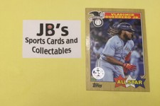 2022 Topps Vladimir Guerrero Jr. 35th Anniversary All-Star 1987 Insert Blue Jays