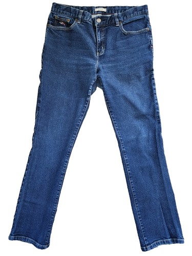 American Living Size 10 Womens Jeans Revere Slim Leg Dark Wash Mid Rise Denim - Picture 2 of 5