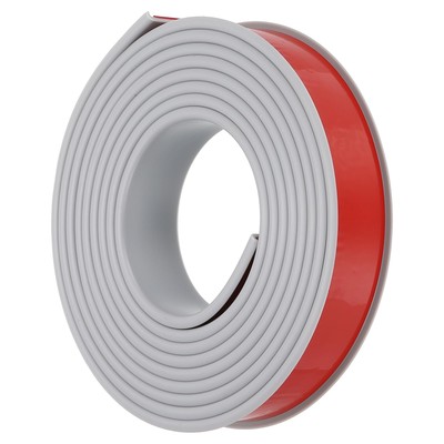 PATIKIL TPE U-Shape Edge Banding, 1-1/8 Inch x 9.8ft Self Adhesive Flexible V...