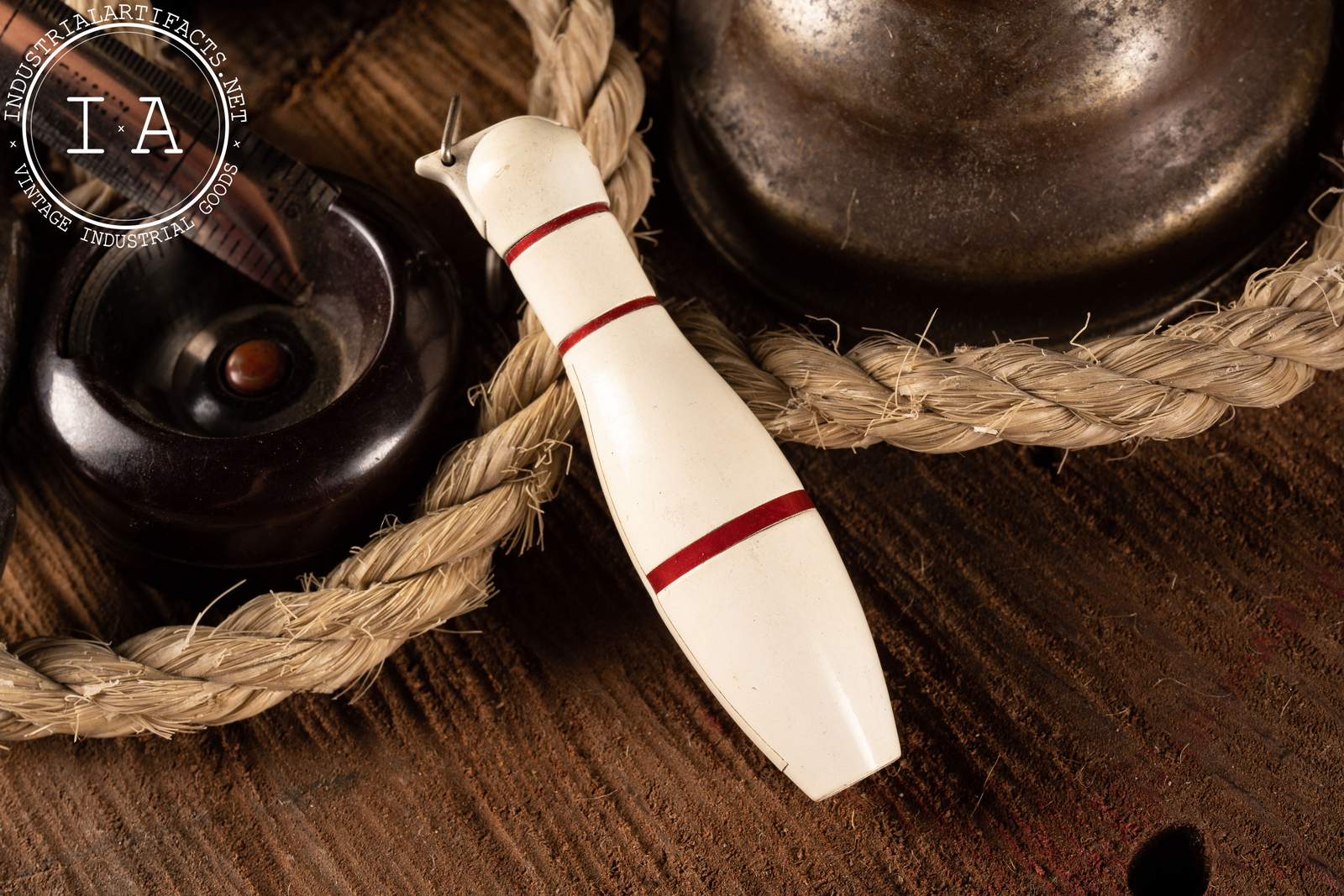 Vintage Bowling Pin Lighter