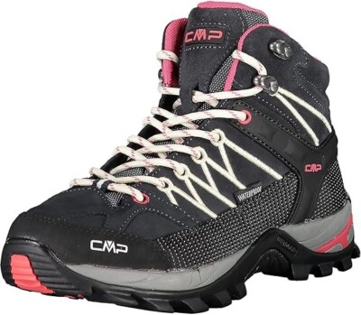 CMP Damen Rigel Mid Wmn Shoes Wp Trekking-Schuhe Antracite Off White EU 41