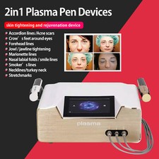 2 In 1 Eyelid Lifting Acne Plasma Ozone Pen Machine Face Skin Care Beauty Device