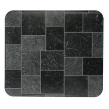 36" x 48" Hy-C Metal Gray Tile Slate Stove Board UL Listed