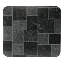 36" x 48" Hy-C Metal Gray Tile Slate Stove Board UL Listed