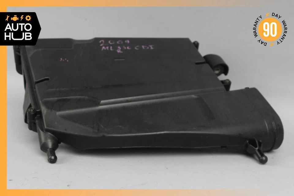 Caja de filtro de admisión de aire diésel lado derecho Mercedes W164 ML350 S350 Bluetec OEM Foto 2 de 4