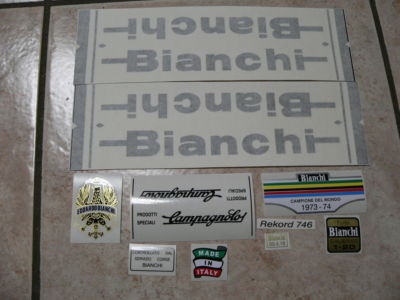 bianchi decals vintage