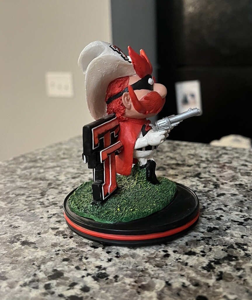 Texas Tech Raider Red Mascot Figure Statue | eBay