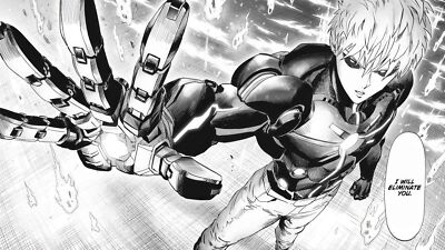 Anime onepunch man saitama genos yusuke murata manga Custom Gaming