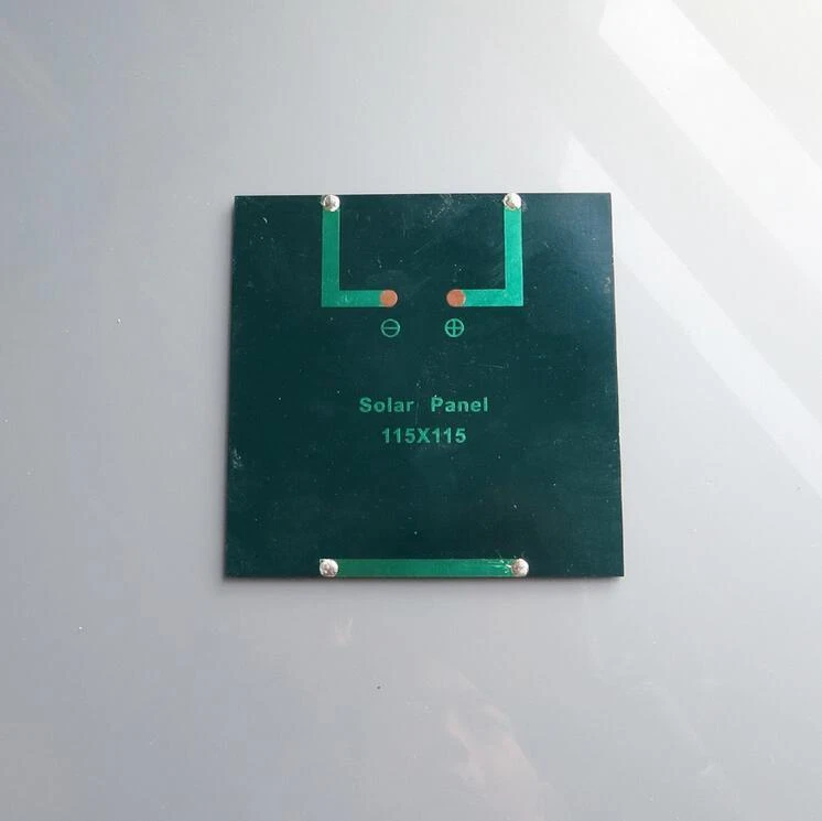 9V 2W 115*115 Mini Solar Panel PV 5PCS Small Solar Cells Module DIY Solar Power - Bild 3 von 4