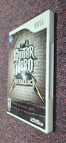 Guitar Hero Metallica (Nintendo Wii) Wii (Nuevo y Sellado de Fábrica) Envío Inmediato. - Imagen 3 de 12