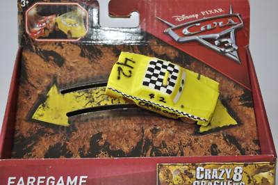 Disney Pixar Cars 3 Crazy 8 Crashers Faregame - 2016 - Drift/Crash Action - Sealed