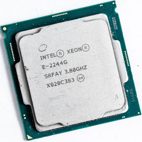 Intel Xeon E-2244G SRFAY LGA1151 3.8GHz Quad Core Processor Grade C Graphics
