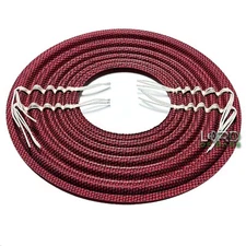 10" x 4" Dual Layer Nomex Spider With Triple Leads Red With Black Mesh