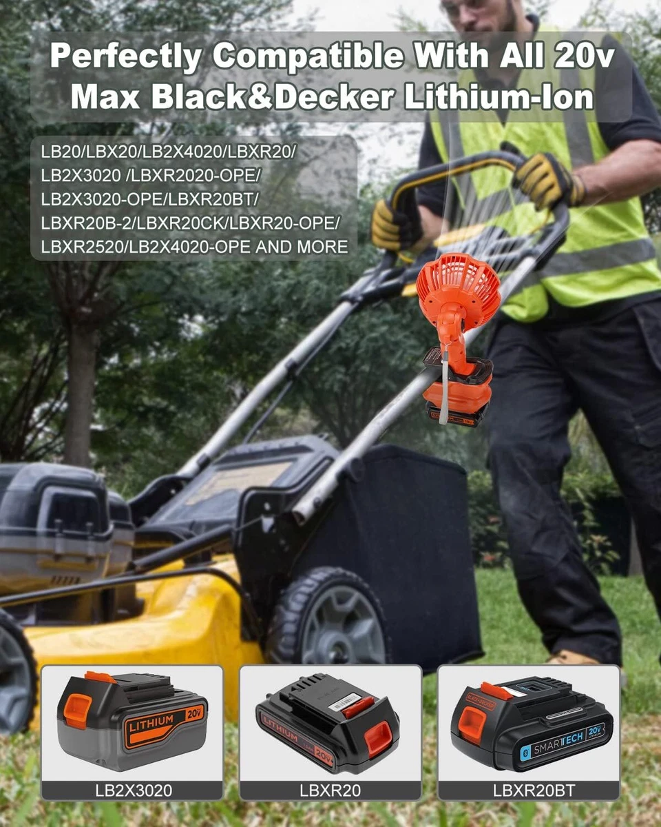  BLACK+DECKER 20V 4.0AH Lithium Ion Battery Pack (LB2X4020) :  Tools & Home Improvement