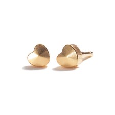 2 x 24 CARAT GOLD PLATED EAR PIERCING CERTIFIED STERILE STUDS EARRINGS SURGICAL