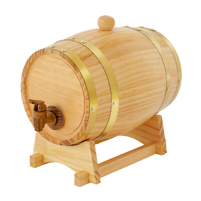 #ad #ad 3L Wine Barrel Dispenser Bucket Casks For Bourbon Whiskey Restaurant Decor USA $43.11