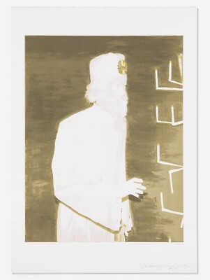 LUC TUYMANS 'The Worshipper' SIGNED Limited Edition Silkscreen