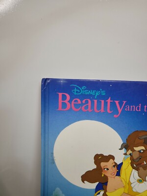 1991 Disney's Beauty And The Beast Hardcover Book By Twin Books