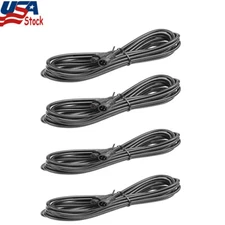 4 x 8Ft Extension Wire Cord Cable for Multi Color Neon LED RGB Rock Lights 4 Pin