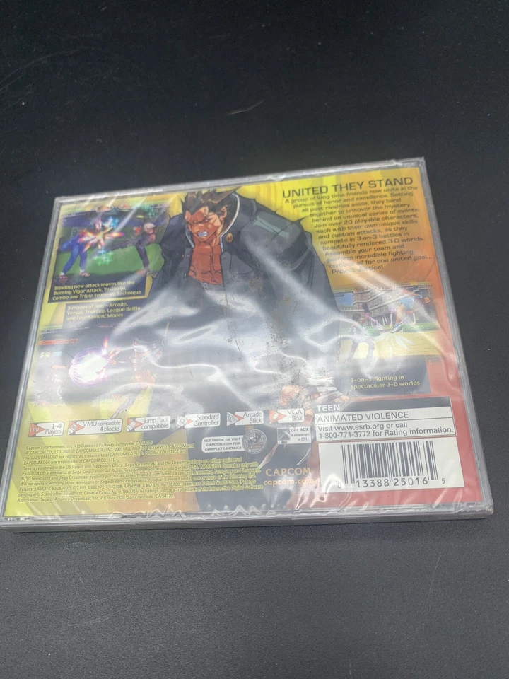 Sega Dreamcast Project Justice Precintado Nuevo Foto 2 de 2