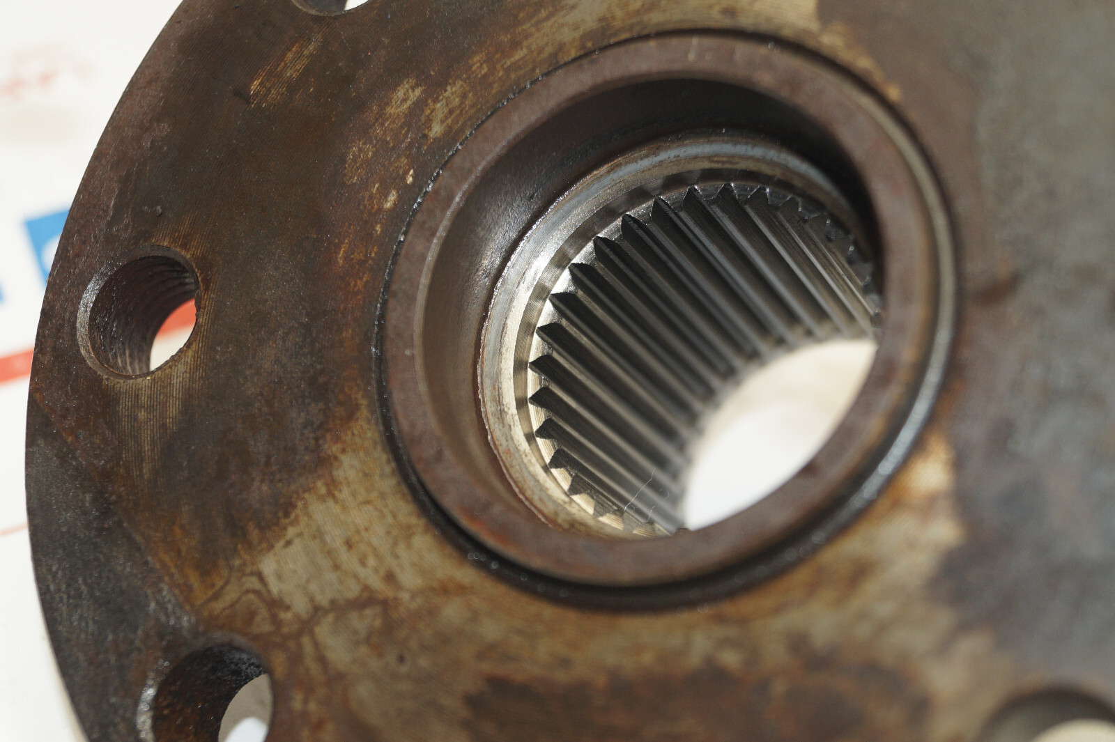 9296 Ford Bronco Warner BW1356 Transfer Case Rear Output Flang W